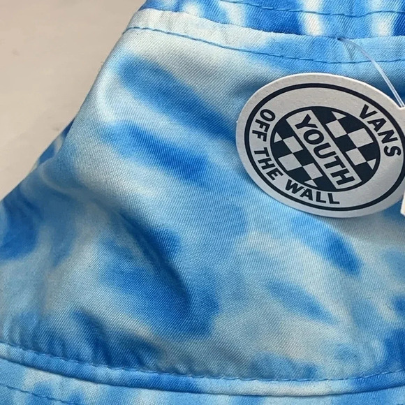 Vans Bucket Hat Blue White NWT - Picture 4 of 7